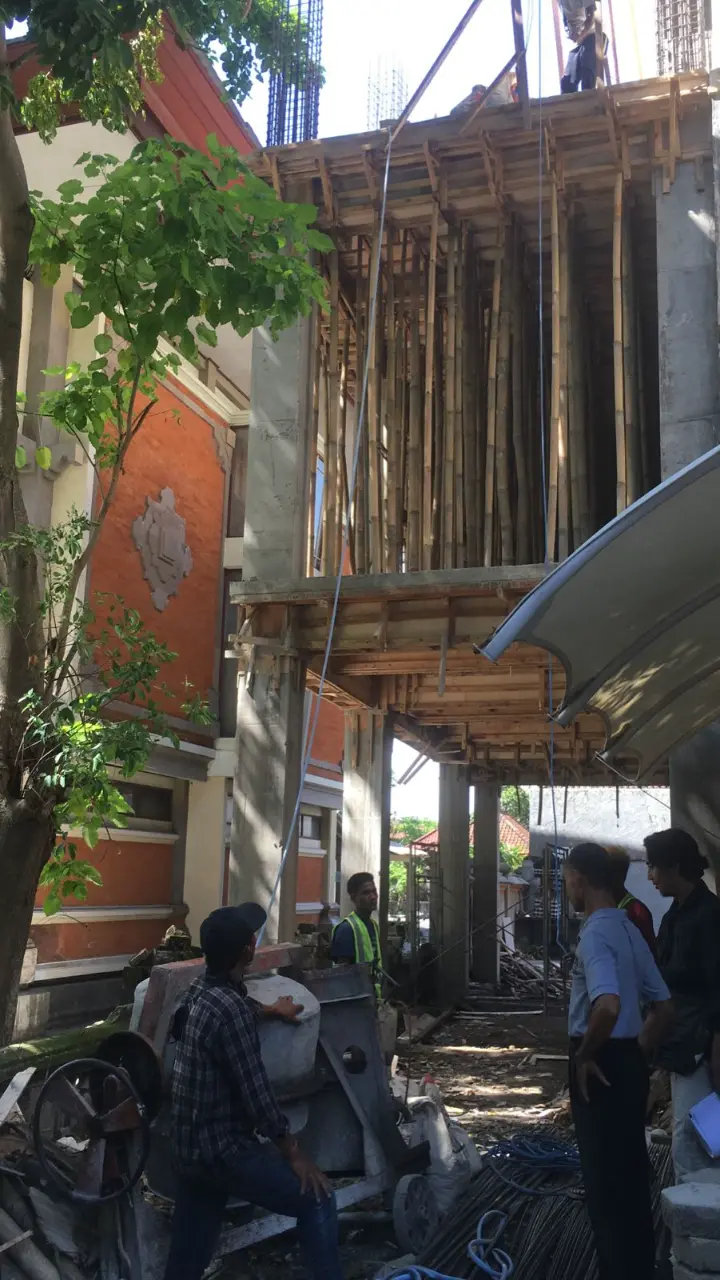Renovasi Gedung Sisi Barat Pegadaian Kanwil VII Denpasar 1